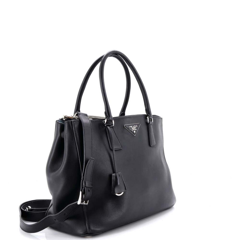 Prada Double Zip Lux Tote Saffiano #242113P10B - Picture 2 of 7